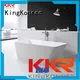 b001 shape sales diameter solid surface bathtub KingKonree 1