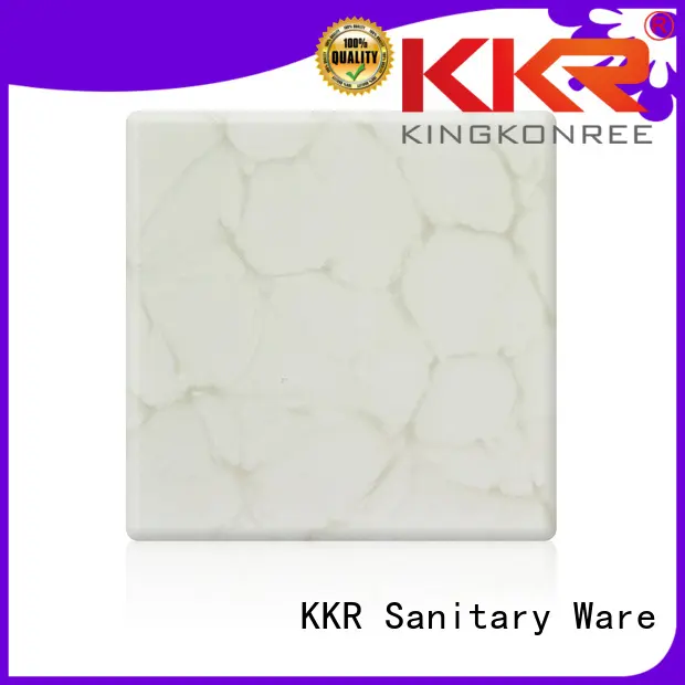 artificial Custom acrylic stone backlit translucent acrylic wall panels KingKonree kkr 1