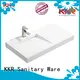 KingKonree Brand modern wall mounted wash basins small factory 1