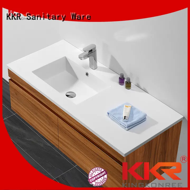 Quality KingKonree Brand smooth cloakroom basin with cabine 1