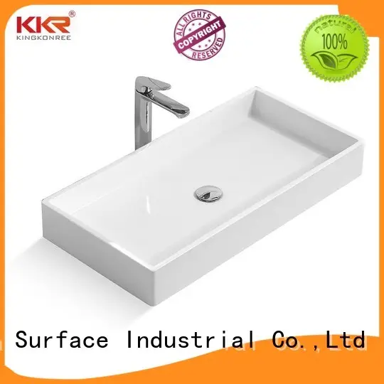 KingKonree best quality morning above counter sink design for restaurant 1
