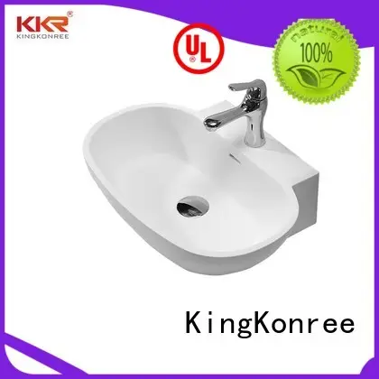 sanitary ware above counter vessel sink supplier for restaurant KingKonree 1