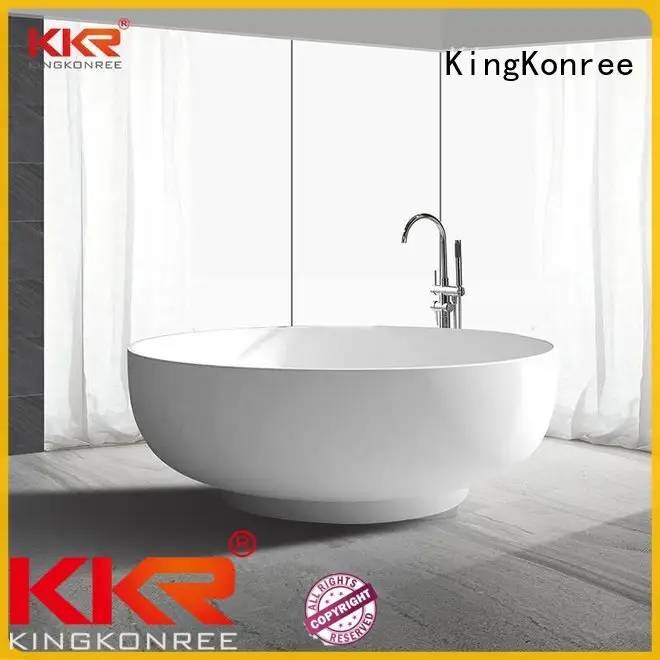 insulated freestanding bathtubs marble KingKonree 1