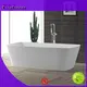 overflow free standing soaking tubs custom for bathroom KingKonree 1