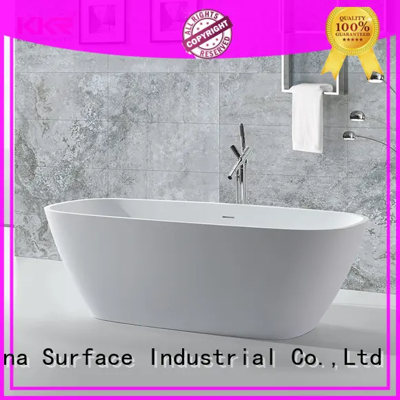 KingKonree hot-sale man made stone bathtub matt 1