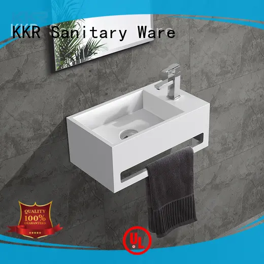 KingKonree mounted wall basin marble for toilet 1
