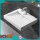 rectangle wall hanging wash basin customized for toilet KingKonree 1