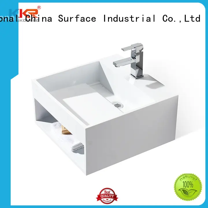 KingKonree mounted wall mounted cloakroom basin brown for hotel 1