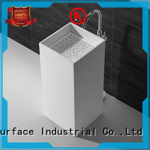 KingKonree solid freestanding basin sinkfree standing wash hand basins gel for bathroom 1