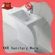 artificial free standing bathroom sink vanity customized for motel KingKonree 1