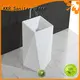 KingKonree durable round freestanding basin marble for motel 1