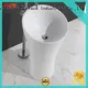 KingKonree pan shape free standing wash basin resin for home 1