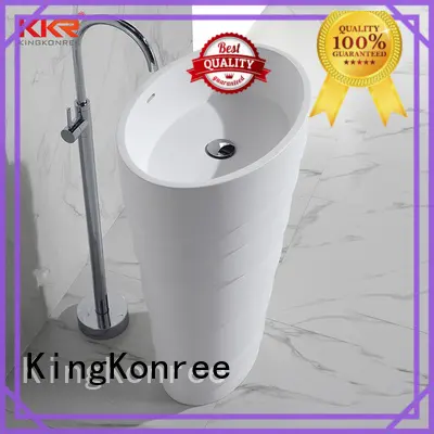 standard free standing wash basin manufacturer for bathroom KingKonree 1