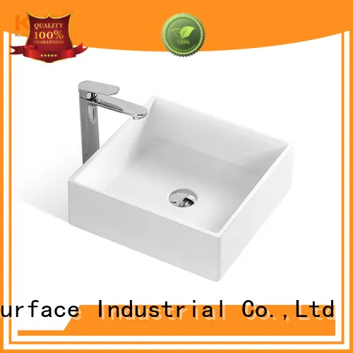round above counter basin sanitary ware for hotel KingKonree 1