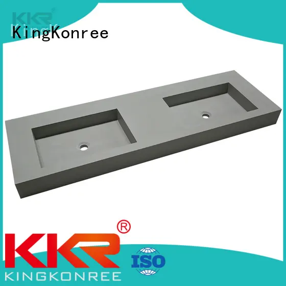 white square wall hung basin design for toilet KingKonree 1