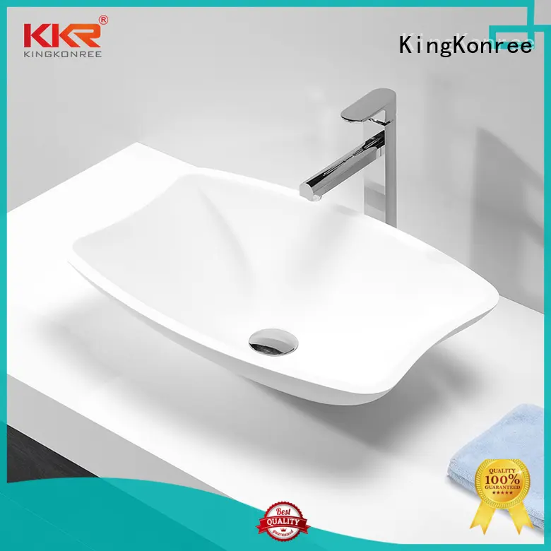 top mount bathroom sink black for room KingKonree 1