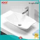 top mount bathroom sink black for room KingKonree 1