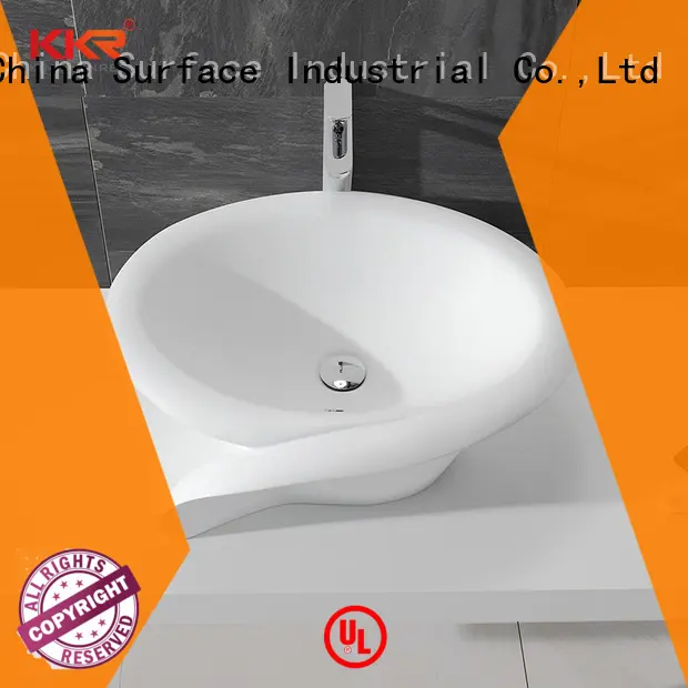 above counter square bathroom sink customized for restaurant KingKonree 1