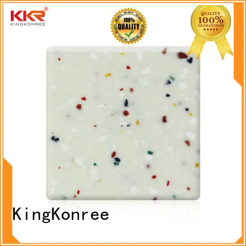 red acrylic solid surface sheet prices grey for hotel KingKonree 1