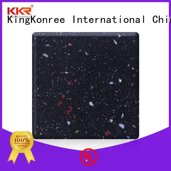 KingKonree black solid surface wholesale customized for room 1