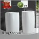 white free standing sink bowl Italian for hotel KingKonree 1