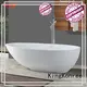 matt freestanding acrylic soaking tubs black for hotel KingKonree 1
