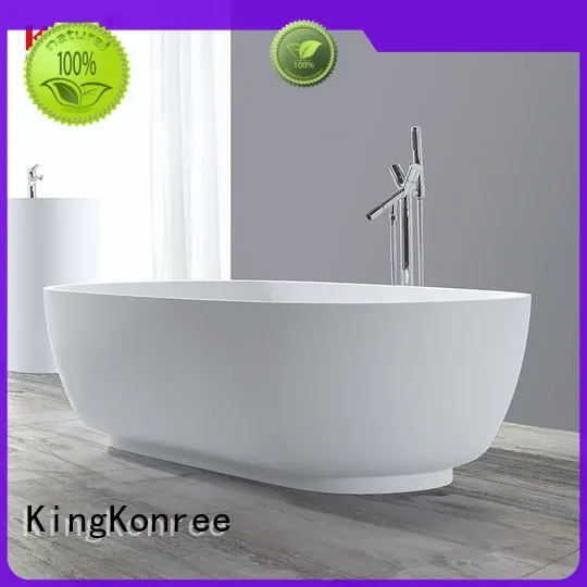 KingKonree high-end modern free standing bath tubs standard for bathroom 1