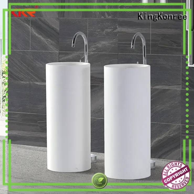 rectangle freestanding basin sinkfree standing wash hand basins customized for hotel KingKonree 1