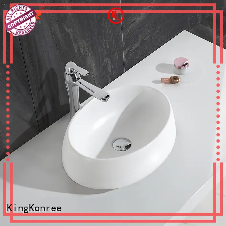 standard top mount bathroom sink supplier for hotel 1