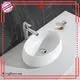 standard top mount bathroom sink supplier for hotel 1