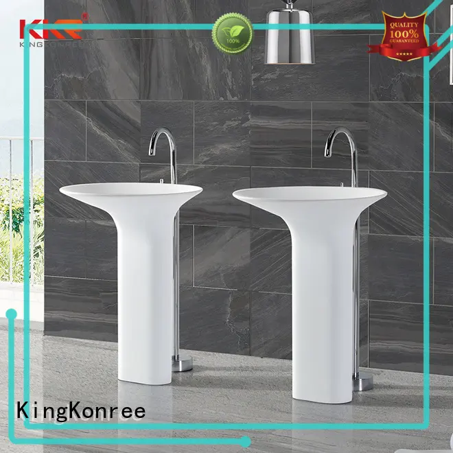 marble freestanding vanity basins height for hotel KingKonree 1