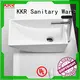 KingKonree pure above counter sink bowl customized for restaurant 1