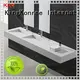 classic wall hung vanity basin supplier for hotel 1
