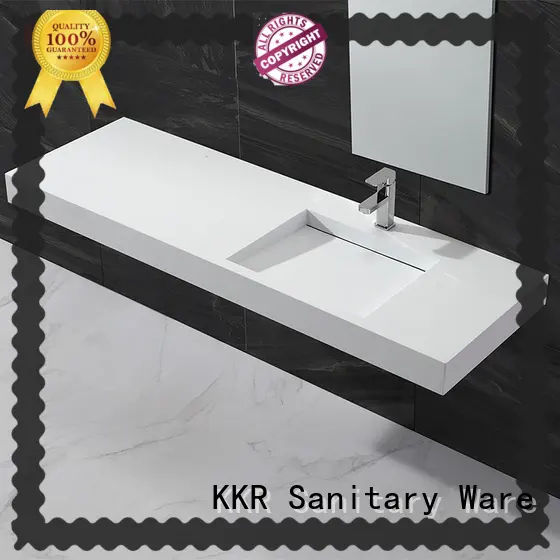 small wall basin resin for toilet KingKonree 1