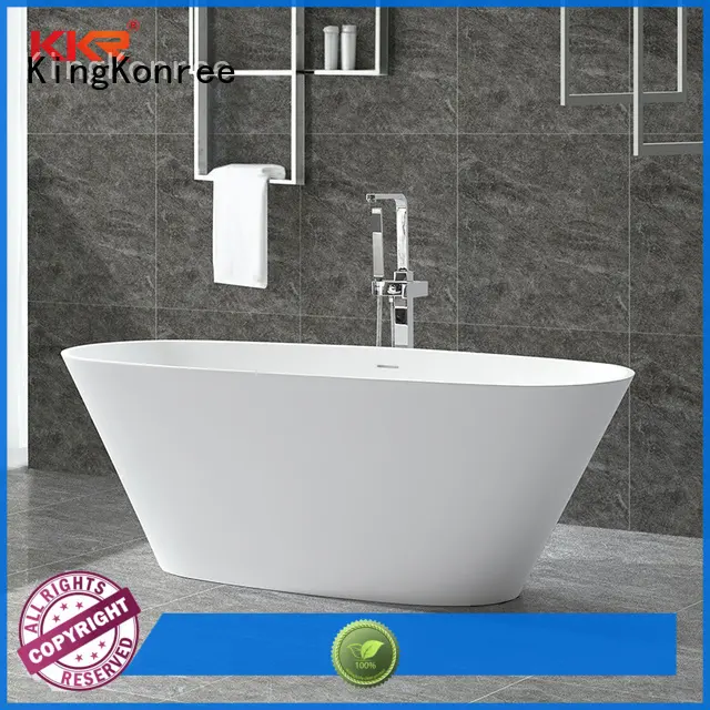 KingKonree on-sale free standing soaking tubs white for family decoration 1