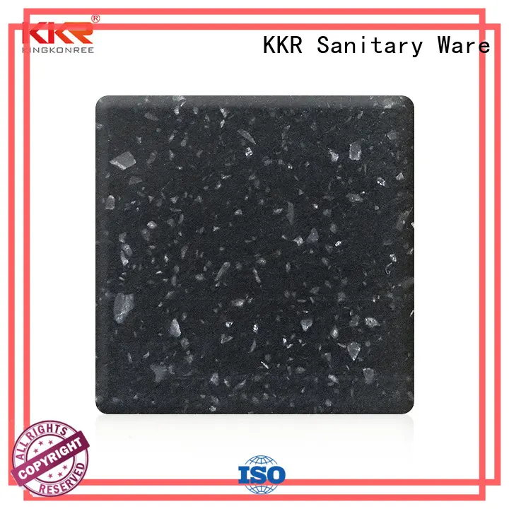 white wholesale solid surface sheets supplier for restaurant KingKonree 1