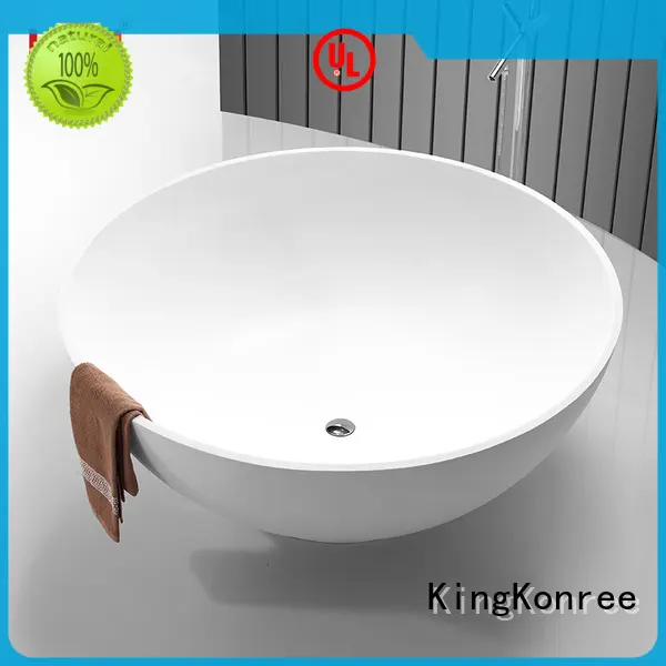 KingKonree high-end best soaking tub resin for bathroom 1