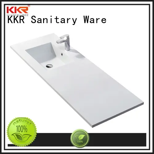 KingKonree wooden toilet wash basin resin for toilet 1