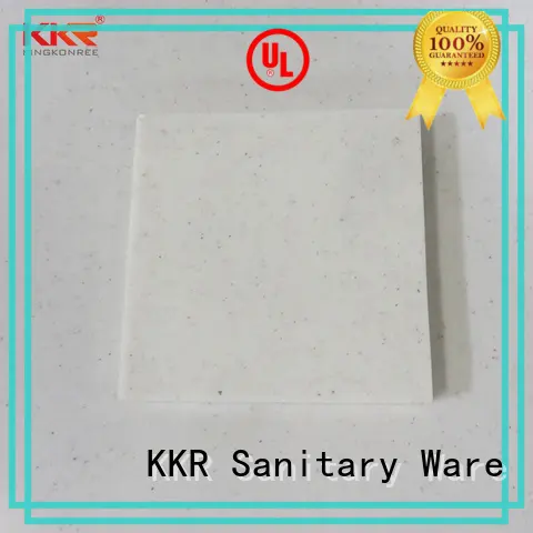 red solid surface countertops online customized for home KingKonree 1