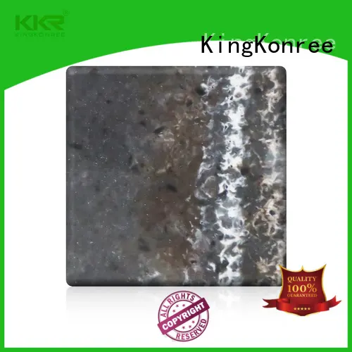 white solid surface sheets customized for hotel 1