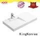 rectangle wall hung bathroom basins sink for home KingKonree 1