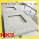 white inexpensive countertops quartz stone for motel KingKonree 1