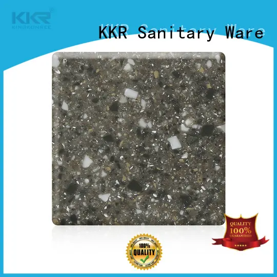 blue acrylic solid surface worktops plain for room KingKonree 1