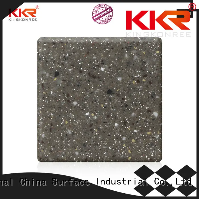 KingKonree dove acrylic solid surface sheets suppliers design for hotel 1