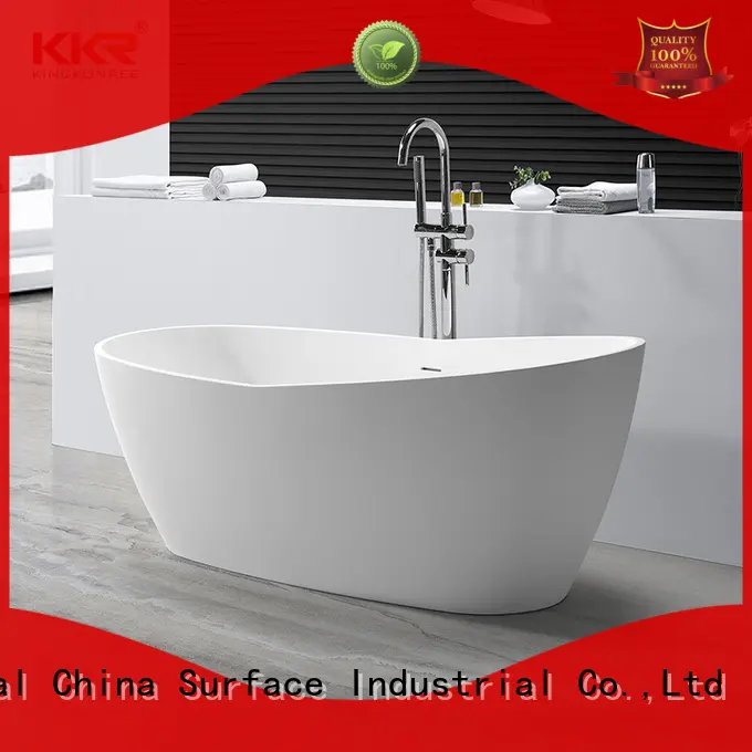 modern bathroom tub resin for hotel KingKonree 1