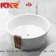KingKonree high-quality cost of freestanding bathtub free design for hotel 1