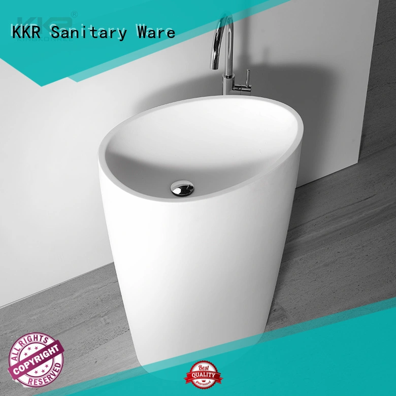 rectangle freestanding vanity sink ware for home KingKonree 1