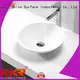 basin above counter vanity basin black for restaurant KingKonree 1