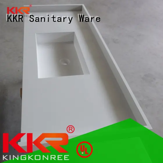 royal solid surface bathroom countertops customized for motel 1