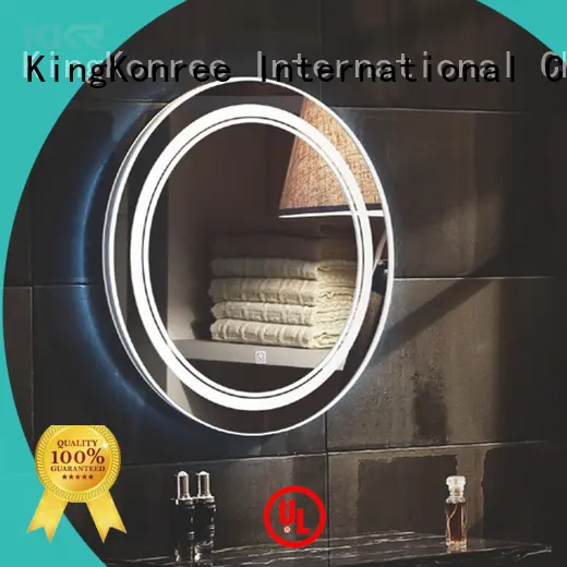 sanitary ware unique bathroom mirrors manufacturer for hotel KingKonree 1